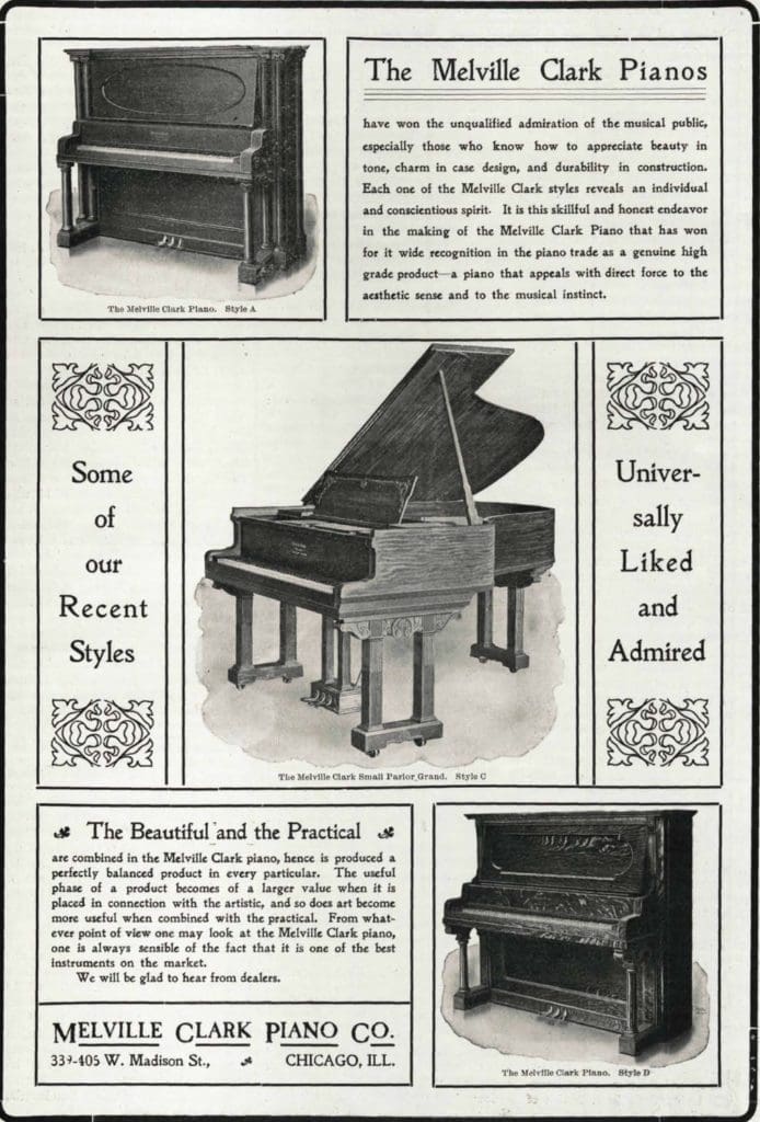 Clark, Melville Antique Piano Shop, Inc.